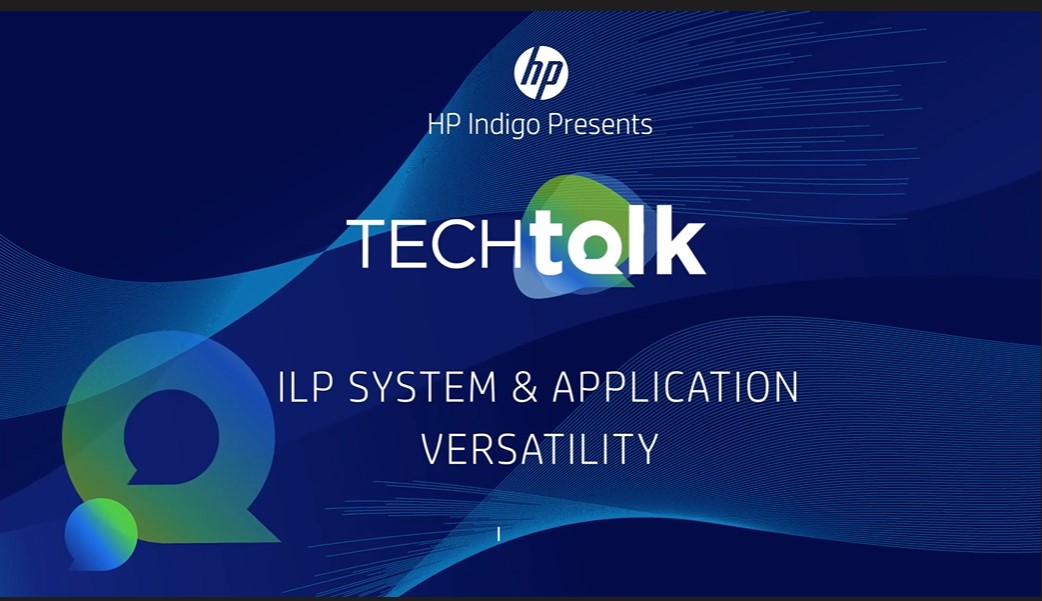 Tech-Talk The Inline Priming System and Application Versatility on the HP Indigo V12 Digital Press
